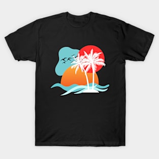 Retro Beach T-Shirt